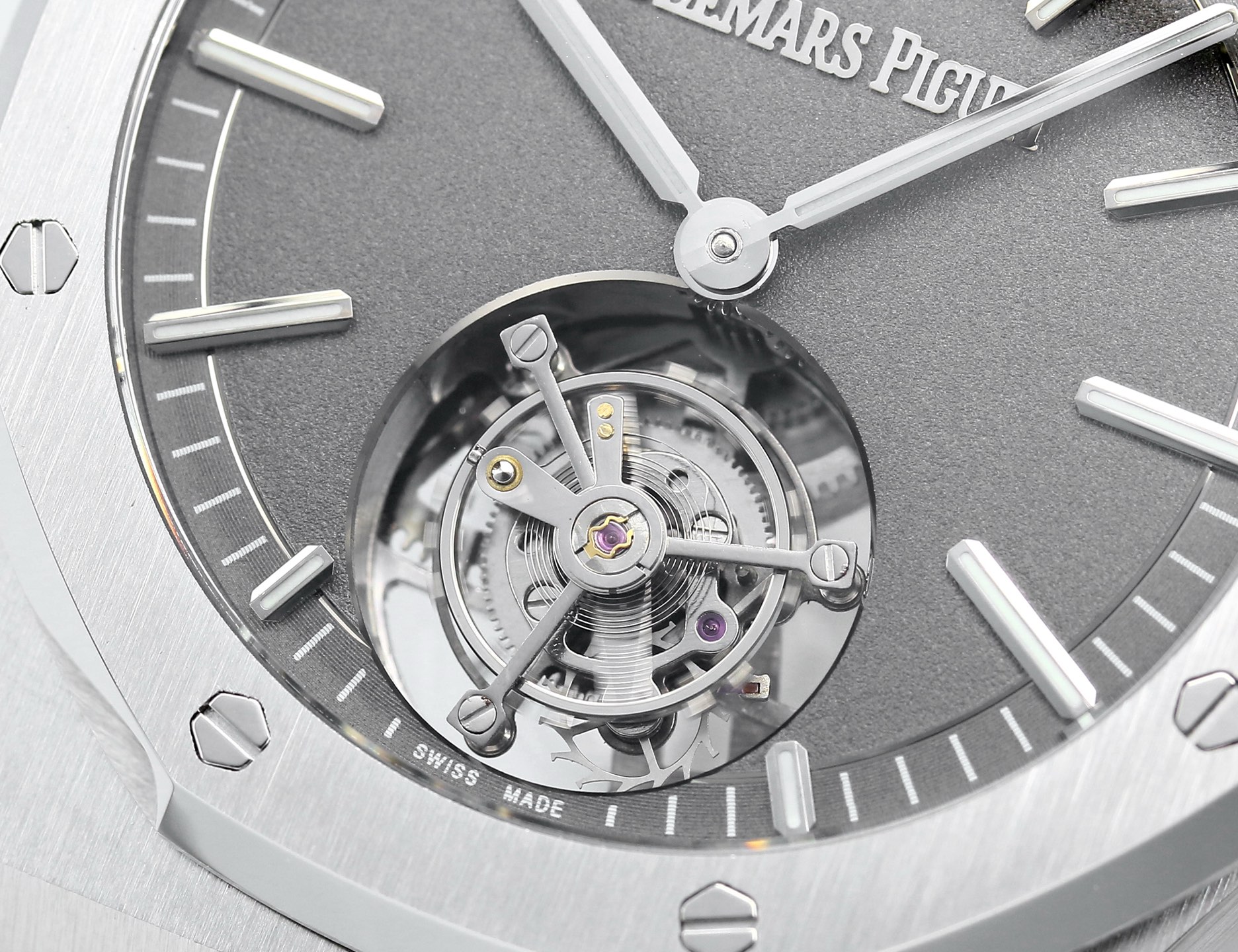 Replika dünyasının zirve yapımı! BBS Factory 2025 gururla sunar — Audemars Piguet Royal Oak otomatik kurulumlu uçan tourbillon kol saati — 127. fotoğraf