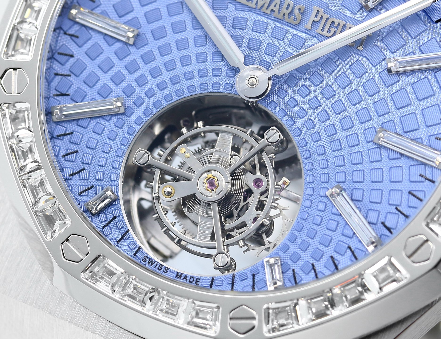 Replika dünyasının zirve yapımı! BBS Factory 2025 gururla sunar — Audemars Piguet Royal Oak otomatik kurulumlu uçan tourbillon kol saati — 17. fotoğraf