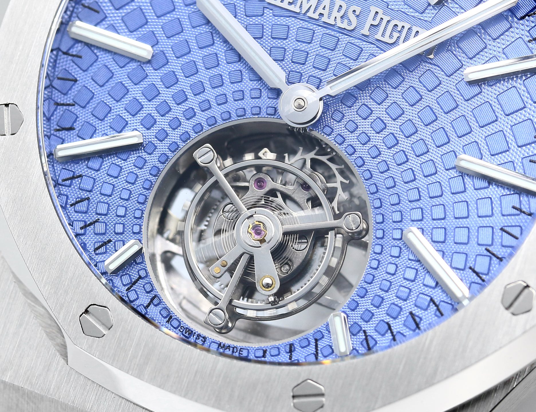Replika dünyasının zirve yapımı! BBS Factory 2025 gururla sunar — Audemars Piguet Royal Oak otomatik kurulumlu uçan tourbillon kol saati — 48. fotoğraf