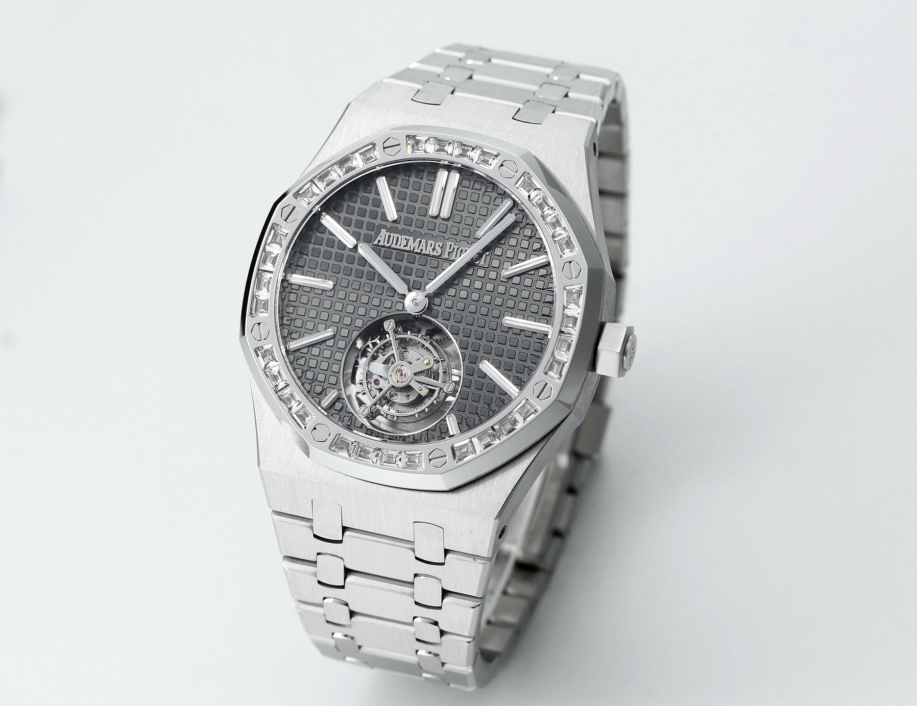 Replika dünyasının zirve yapımı! BBS Factory 2025 gururla sunar — Audemars Piguet Royal Oak otomatik kurulumlu uçan tourbillon kol saati — 75. fotoğraf