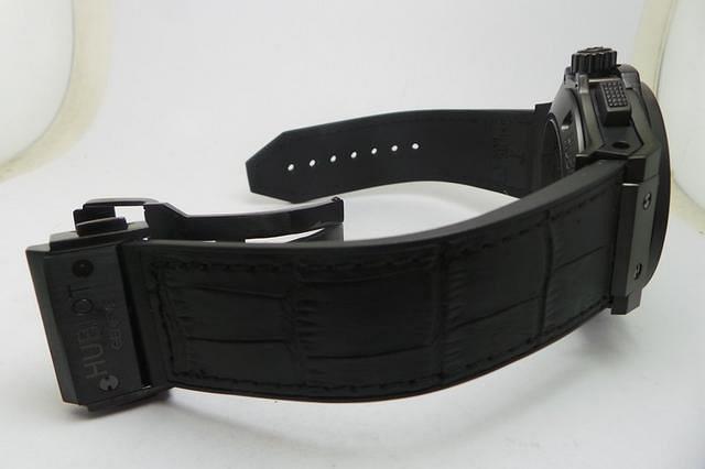 Hublot Siyah Deri Kayış