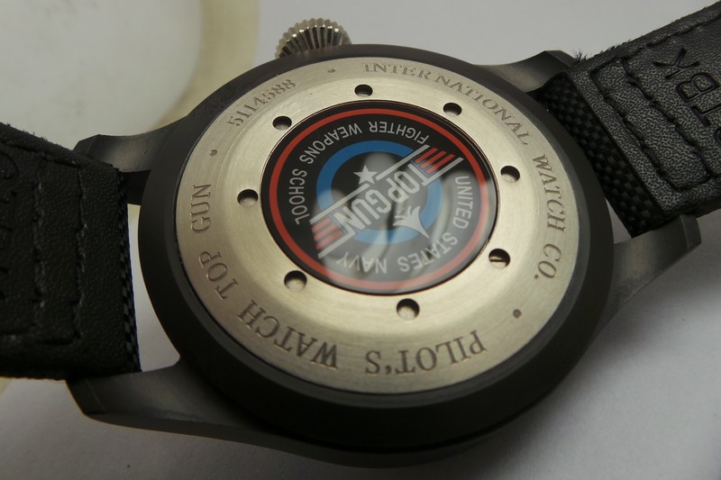 IWC Top Gun Kasa Arkası