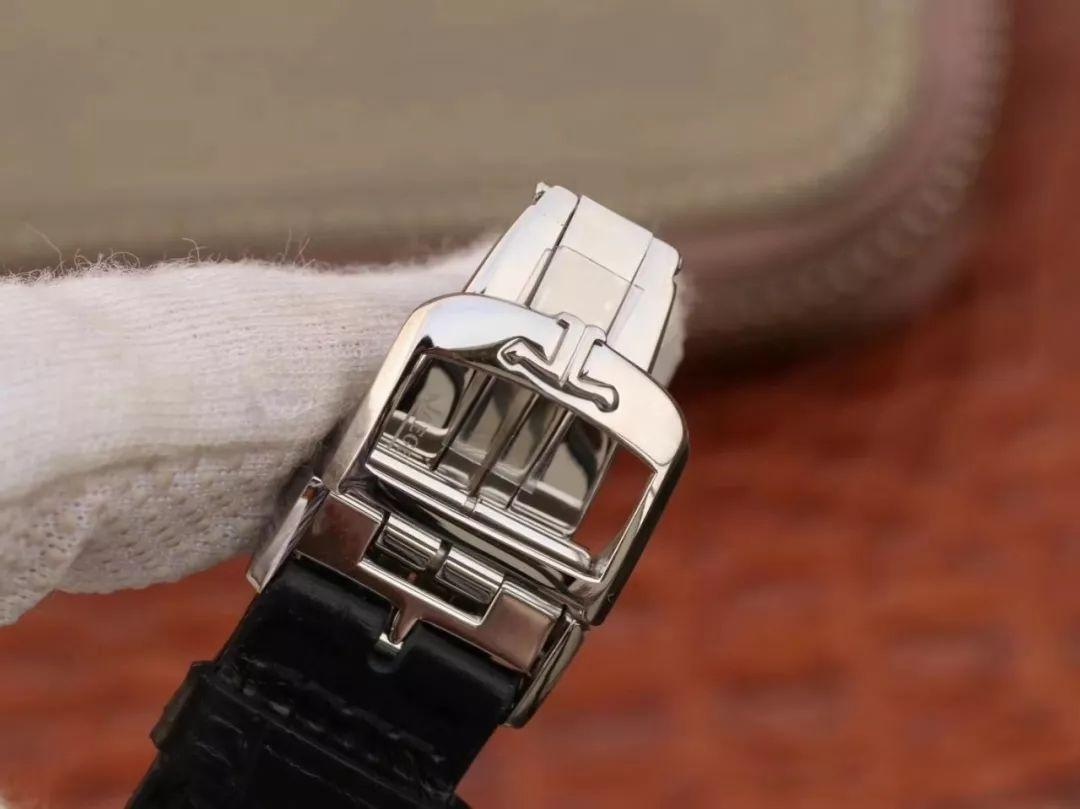 Replika OM Factory Jaeger-LeCoultre Master Tam Ay Fazı Takvimli Kol Saati 1558420 Gerçek-Replika Karşılaştırması ve Orijinal İncelemesi — 18. fotoğraf