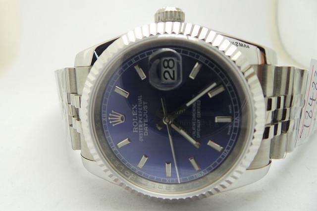 Rolex Datejust Mavi Kadran