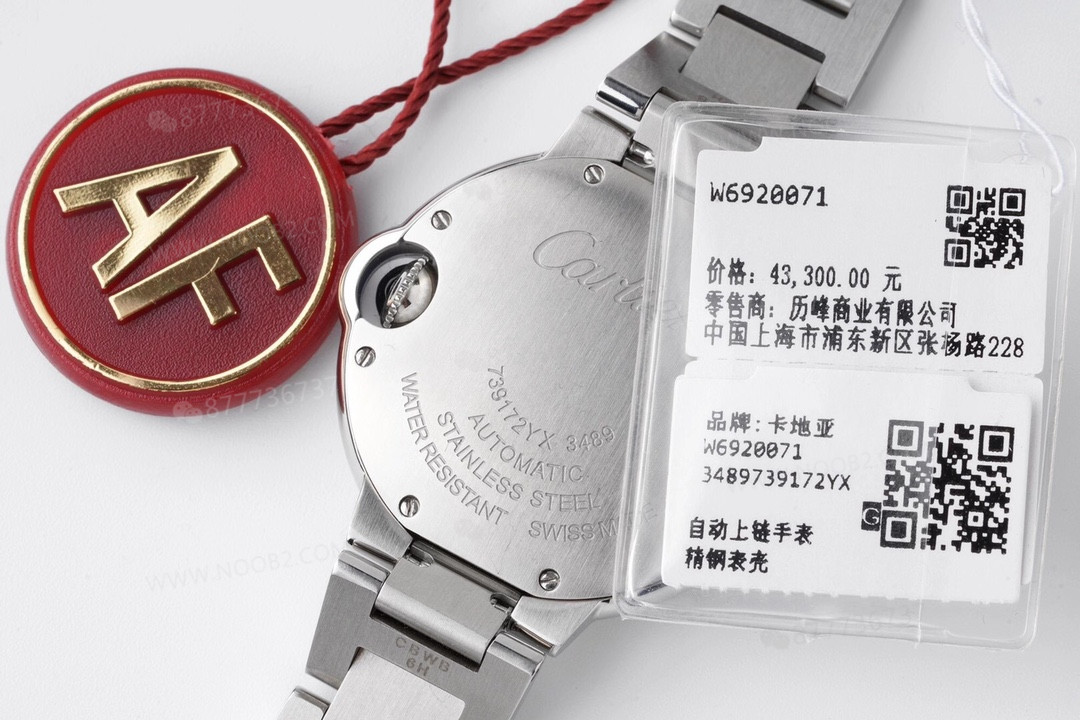 Replika saat AF Factory Cartier Ballon Bleu 33 mm ilk bakışta belli oluyor mu? — 8. fotoğraf