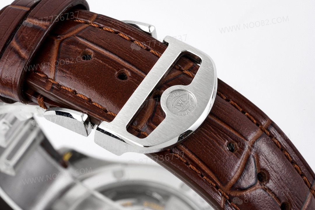 Replika Saat ZF Factory 2020 IWC Yeni Portugieser Küçük Üç İğneli 40 Serisi IW358303 — 9. fotoğraf