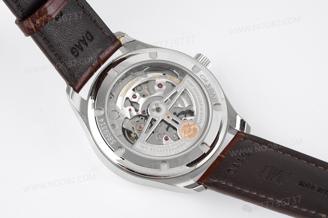Replika Saat ZF Factory 2020 IWC Yeni Portugieser Küçük Üç İğneli 40 Serisi IW358303 — 10. fotoğraf