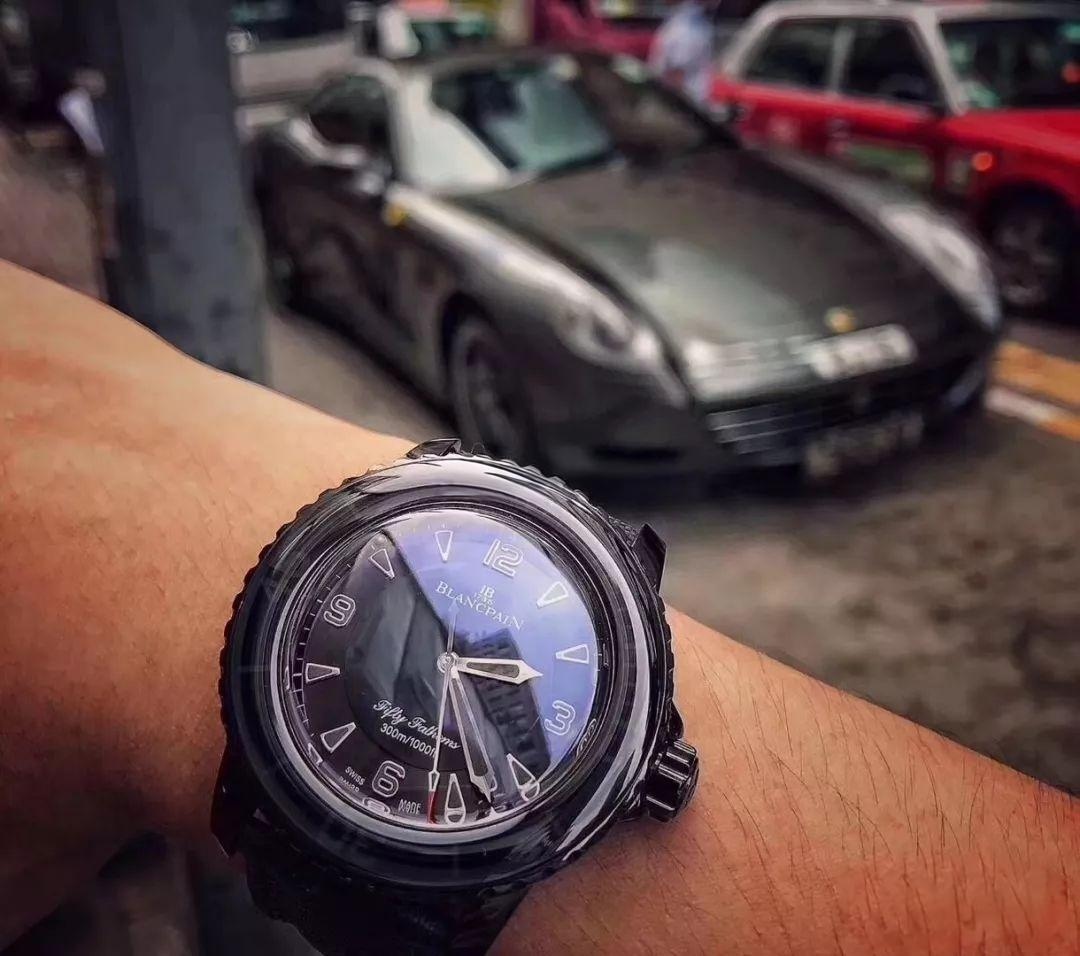 Replika saat ZF Factory Blancpain yeni Fifty Fathoms Black Vader söküm ve orijinalle karşılaştırmalı inceleme: ilk bakışta belli olur mu? — 3. fotoğraf