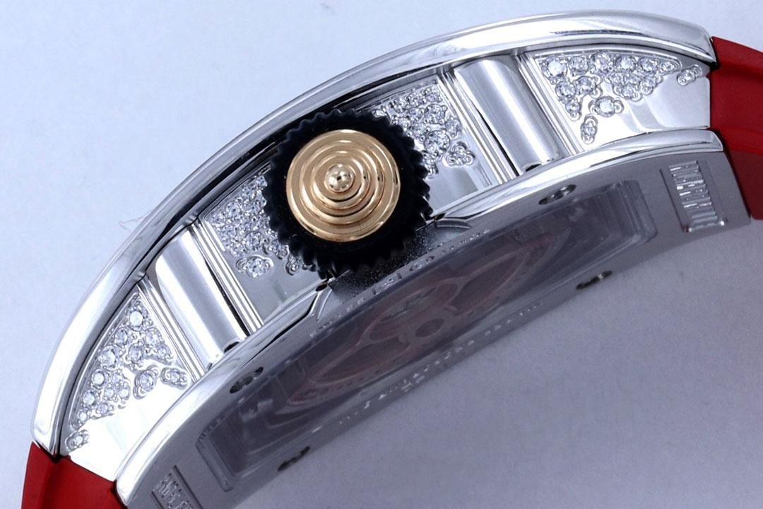 [Richard Mille RM07-1 Kırmızı Dudak - Siyah Dudak Serisi-Bilekte Açan Mekanik Gül] — 25. fotoğraf