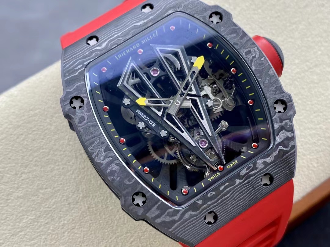 Richard Mille RM27-03 Siyah Kırmızı Replika