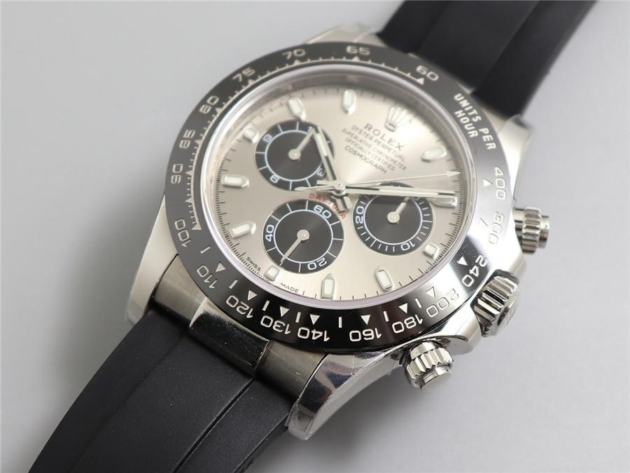 Rolex N4130 gri kadranlı Daytona ve Yu Wenle kauçuk kayış modeli: hangisini daha çok seviyorsunuz? — 3. fotoğraf