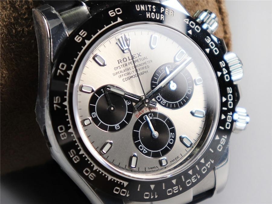Rolex N4130 gri kadranlı Daytona ve Yu Wenle kauçuk kayış modeli: hangisini daha çok seviyorsunuz? — 4. fotoğraf