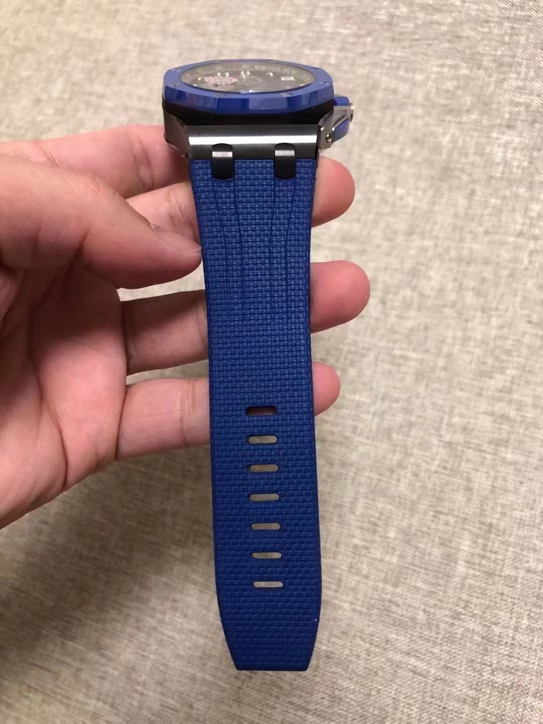 Audemars Piguet Mavi Kauçuk Kayış