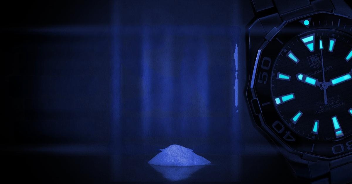 Super LumiNova Chromalight Indiglo LumiBright Saatler Luminescence