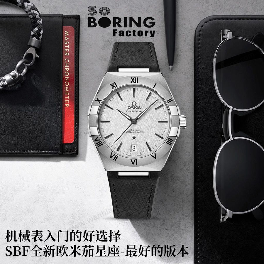 SBF Factory Omega 2022 en iyi versiyon Constellation serisi 41 MM saat — 2. fotoğraf