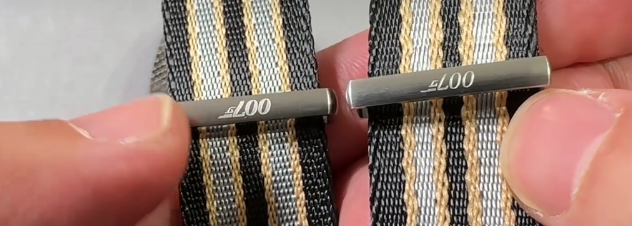 Nato Kayışı Üzerindeki 007 Gravürü
