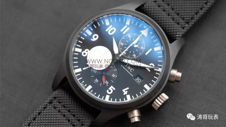 Seramik Versiyon ZF Factory IWC Pilot Kronograf TOPGUN Serisi Replika Saat İncelemesi — 6. fotoğraf