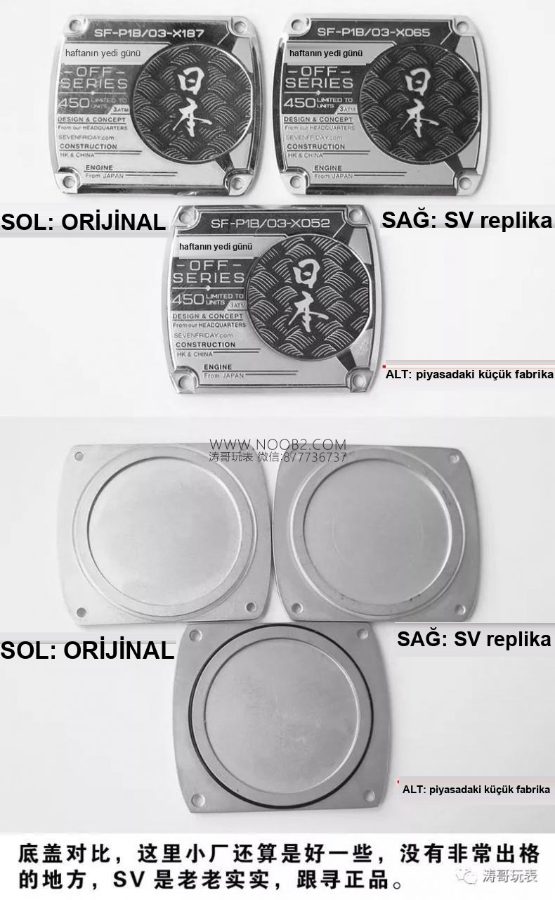 SevenFriday sakura gerçek-replika karşılaştırmalı incelemesi: SV Factory SevenFriday Tokyo Limited Edition P1B/03 replika saat nasıl? — 6. fotoğraf