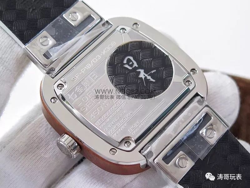 SevenFriday sakura gerçek-replika karşılaştırmalı incelemesi: SV Factory SevenFriday Tokyo Limited Edition P1B/03 replika saat nasıl? — 18. fotoğraf