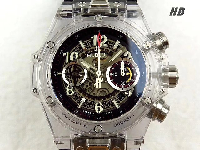 Replika Hublot Unico İskelet Kadran