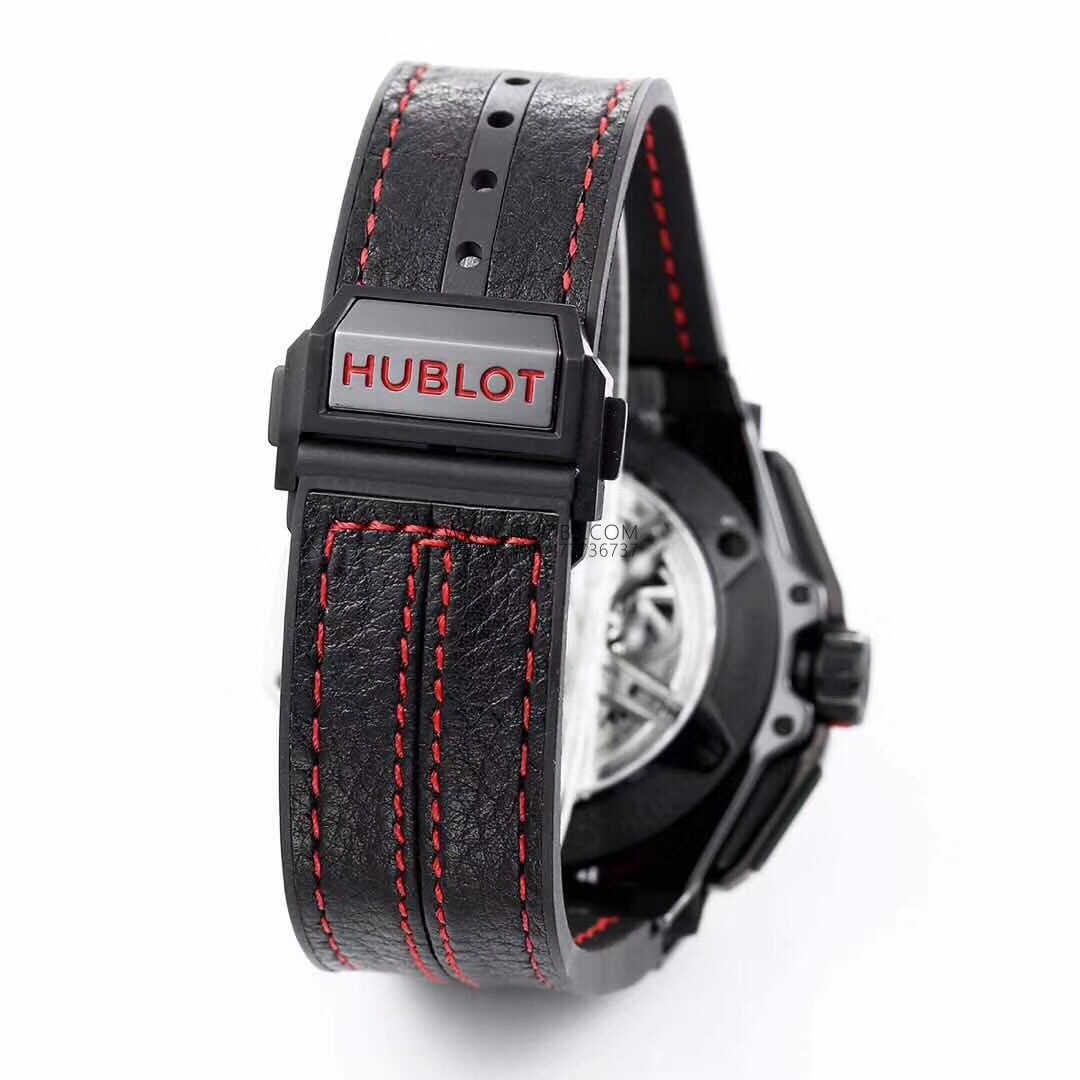 Sınırlı üretim: HBBV6 Factory Hublot Big Bang Ferrari Ceramic F11 serisi 401 replika saat nasıl? — 11. fotoğraf
