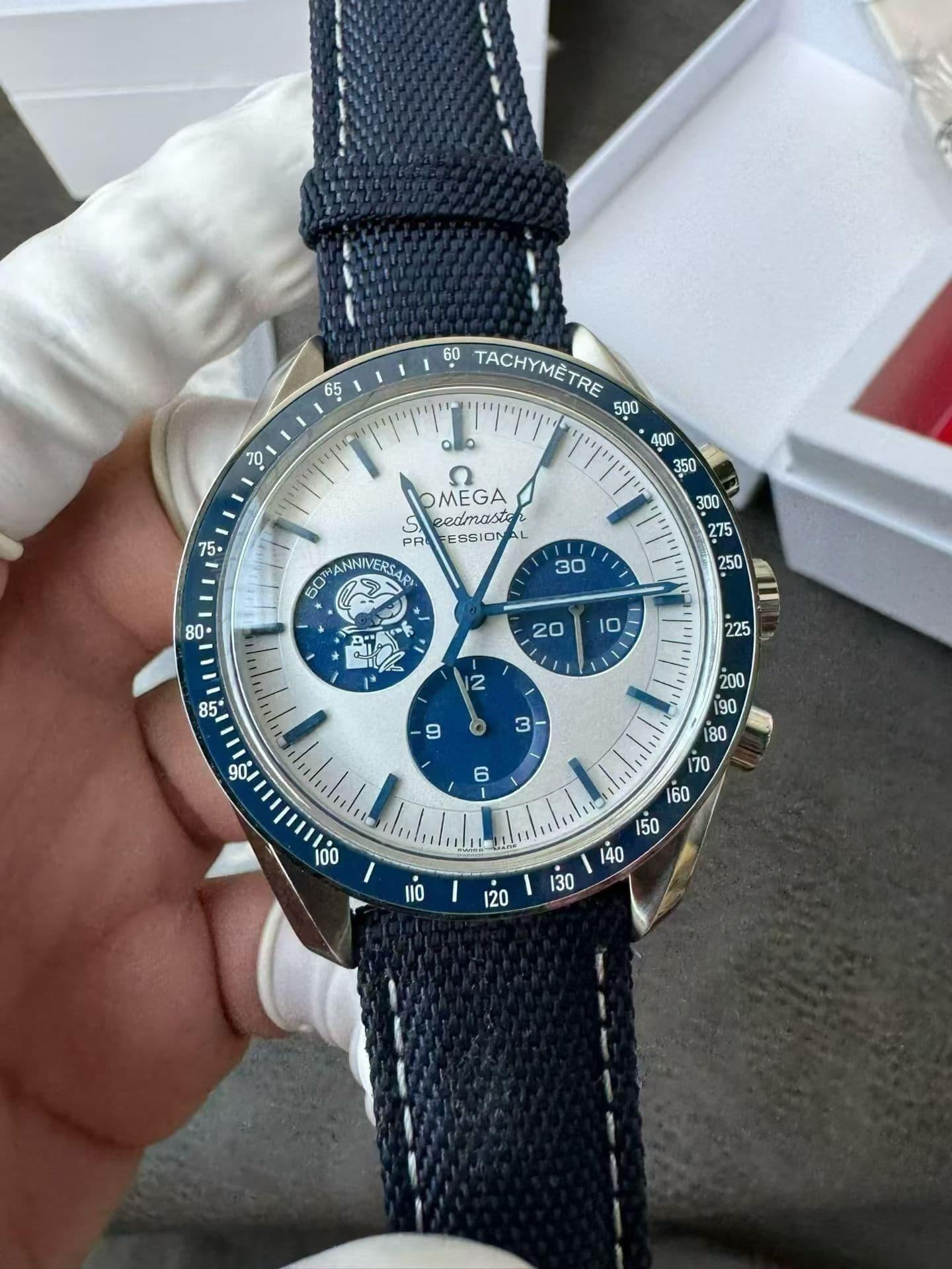 SMF Factory Omega Speedmaster Snoopy 3. Nesil kadran orijinaline uygun mu? İşçiliği nasıl? — 2. fotoğraf