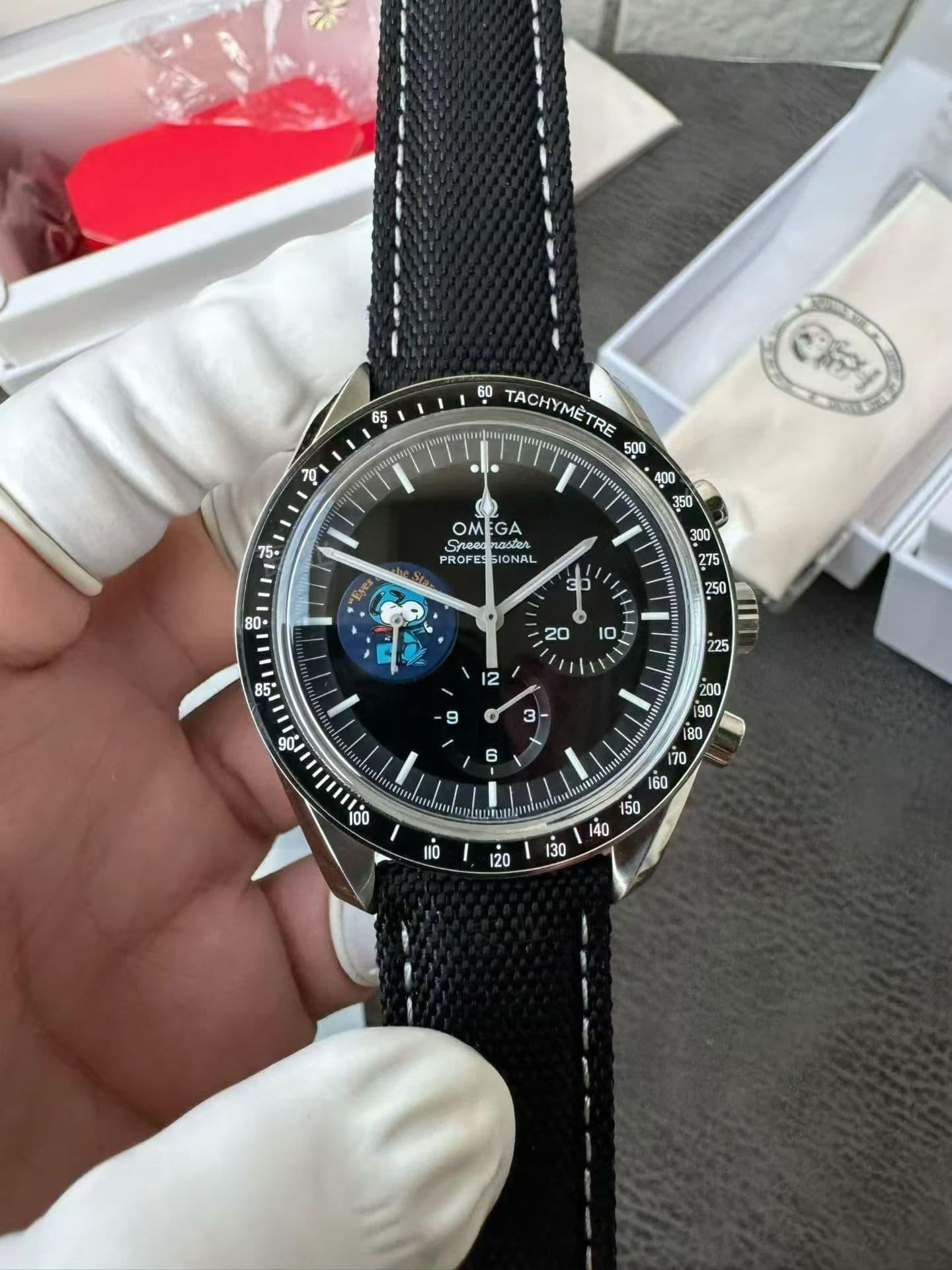 SMF Factory Omega Speedmaster Snoopy 3. Nesil kadran orijinaline uygun mu? İşçiliği nasıl? — 3. fotoğraf