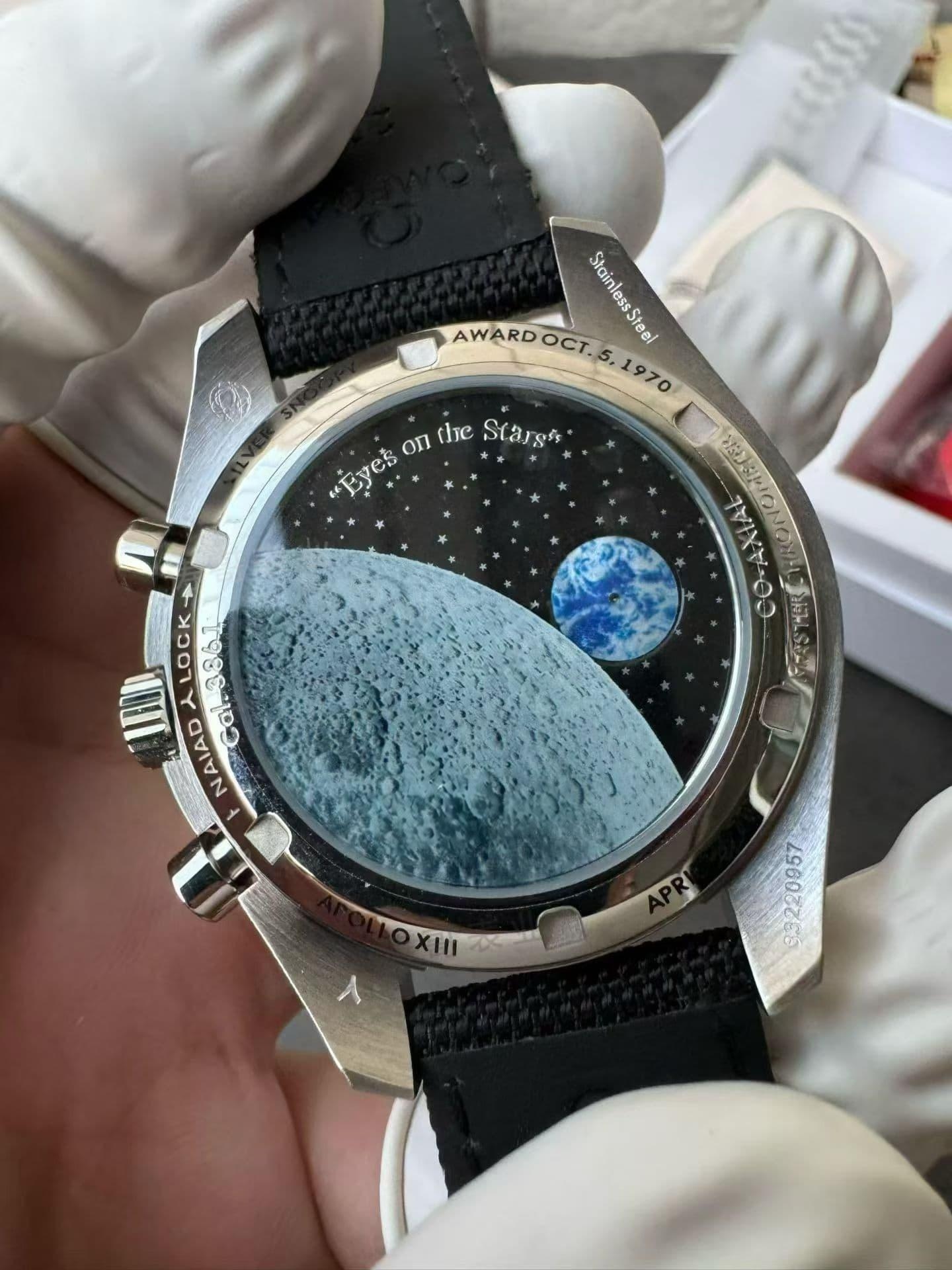 SMF Factory Omega Speedmaster Snoopy 3. Nesil kadran orijinaline uygun mu? İşçiliği nasıl? — 5. fotoğraf