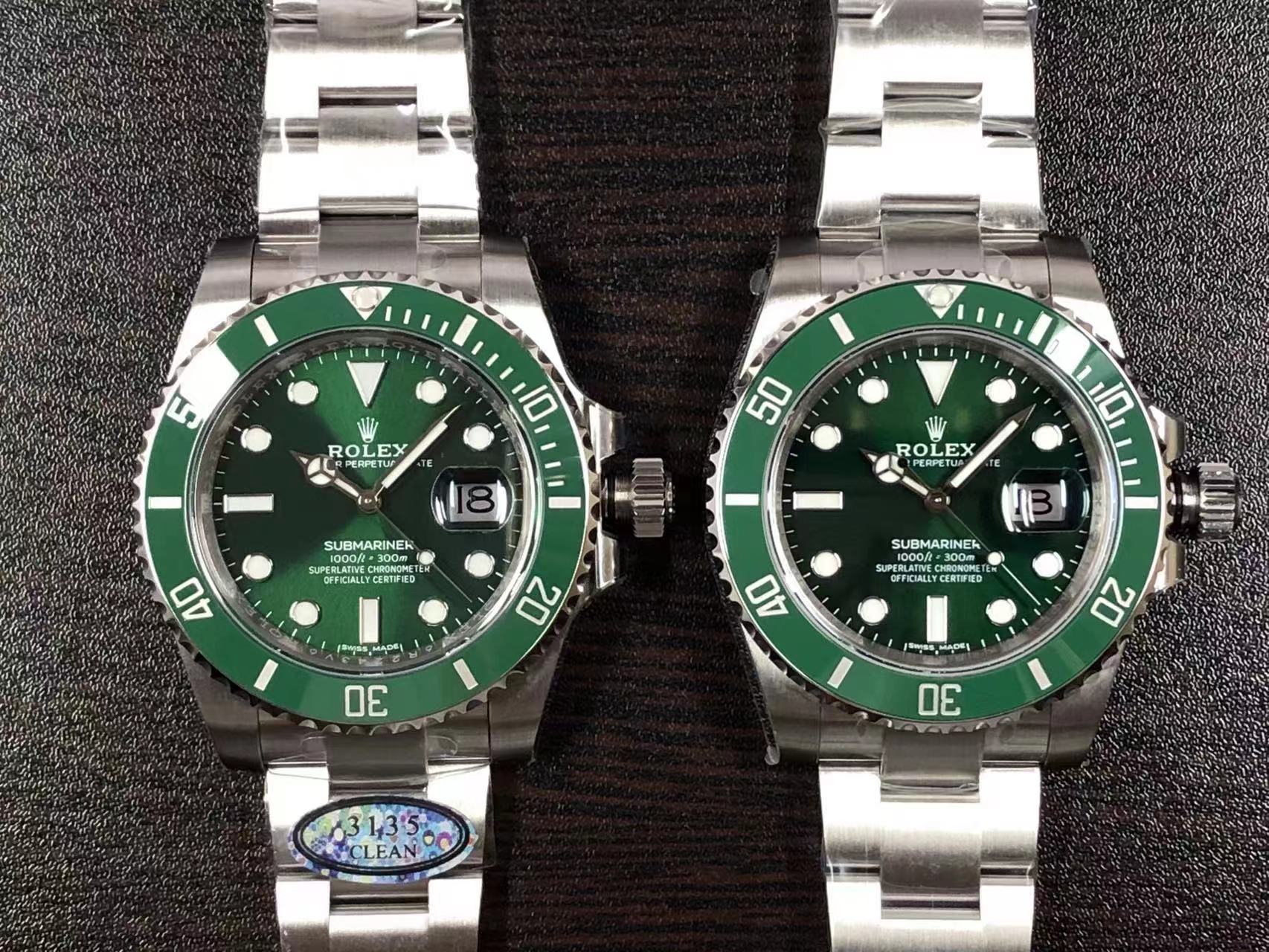 Submariner 116610LV Replika Karşılaştırma