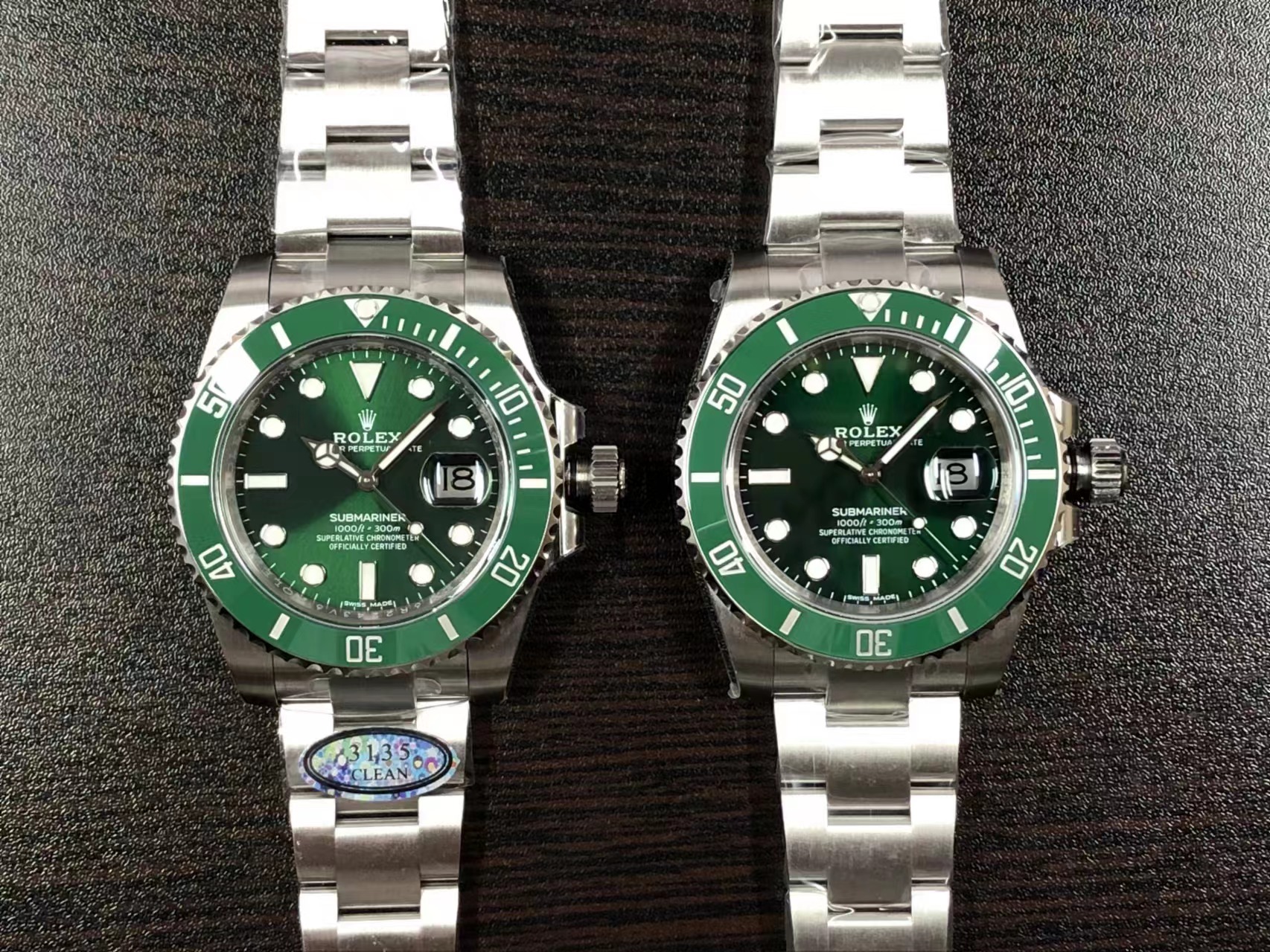 Submariner Hulk 116610LV Replika: Clean mi VS mi? — 2. fotoğraf