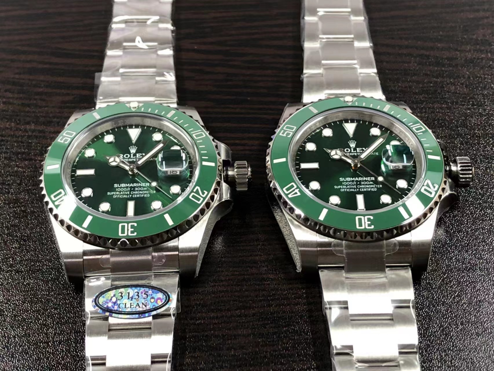 Submariner Hulk 116610LV Replika: Clean mi VS mi? — 6. fotoğraf
