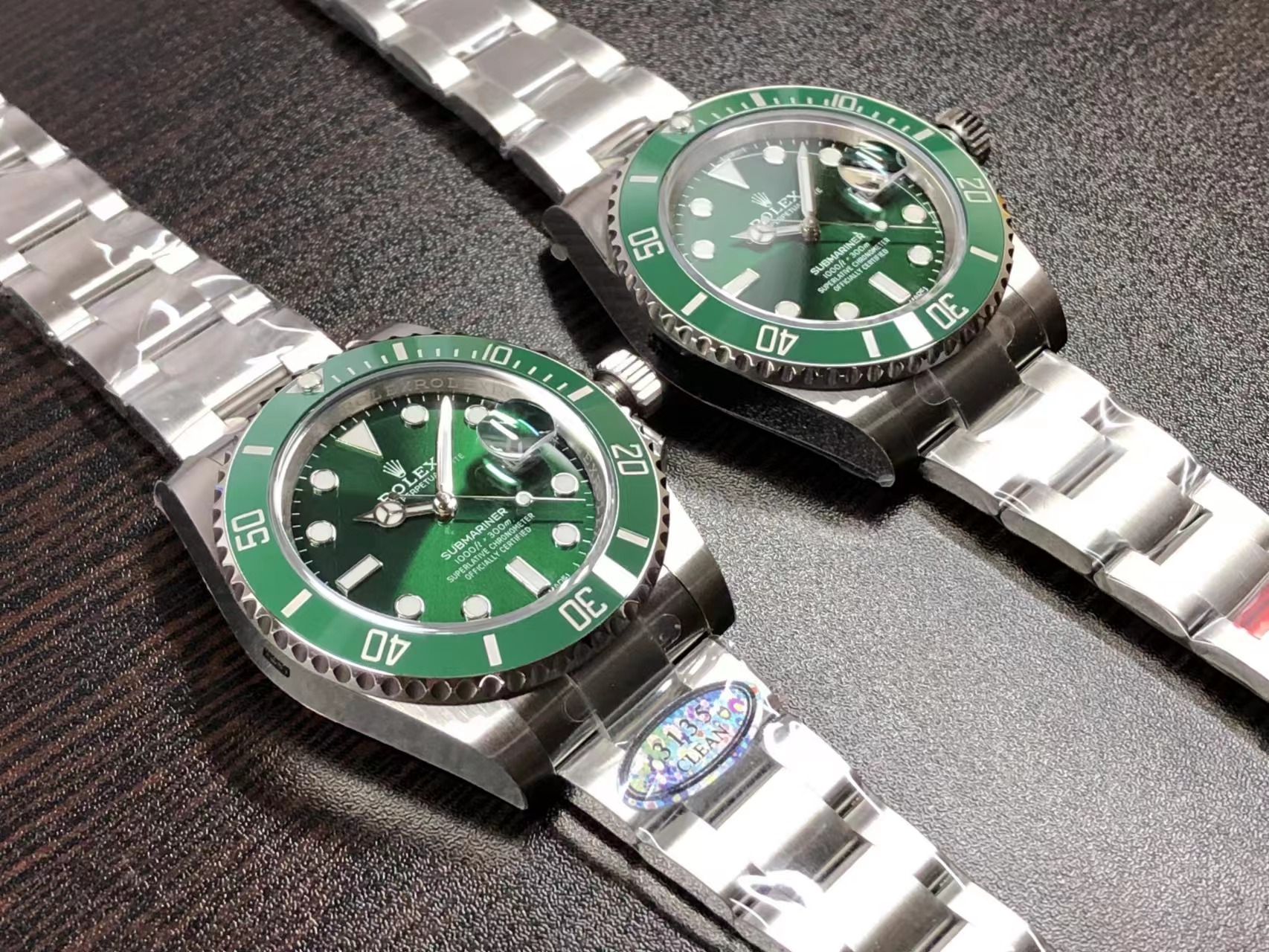 Submariner Hulk 116610LV Replika: Clean mi VS mi? — 15. fotoğraf