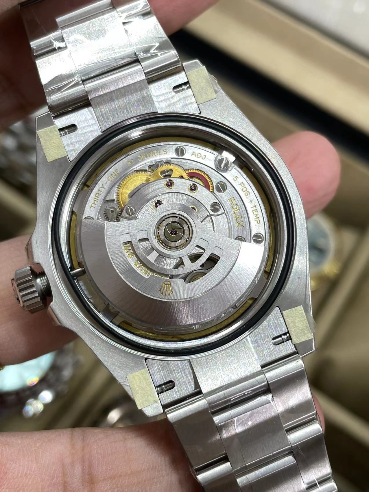 Super Clone 3230 Mekanizmalı VS Factory Replika Rolex Air King 126900 — 8. fotoğraf