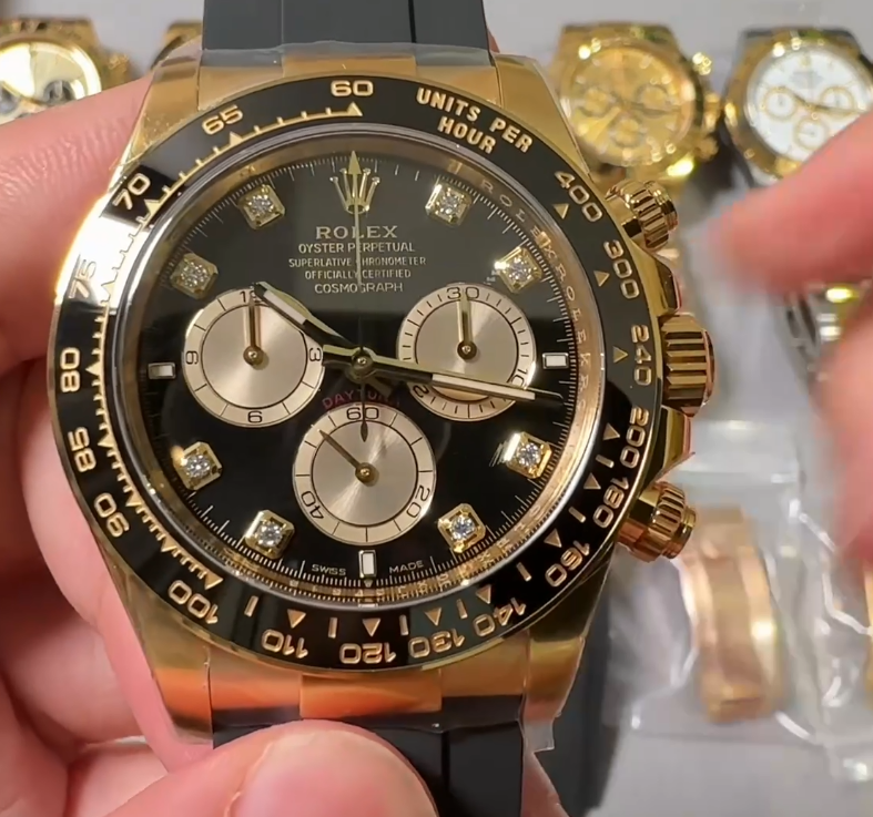 Altın Rengi Daytona Small Kadran