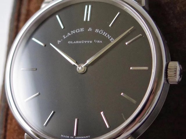 A.Lange & Sohne Saxonia Siyah Kadran