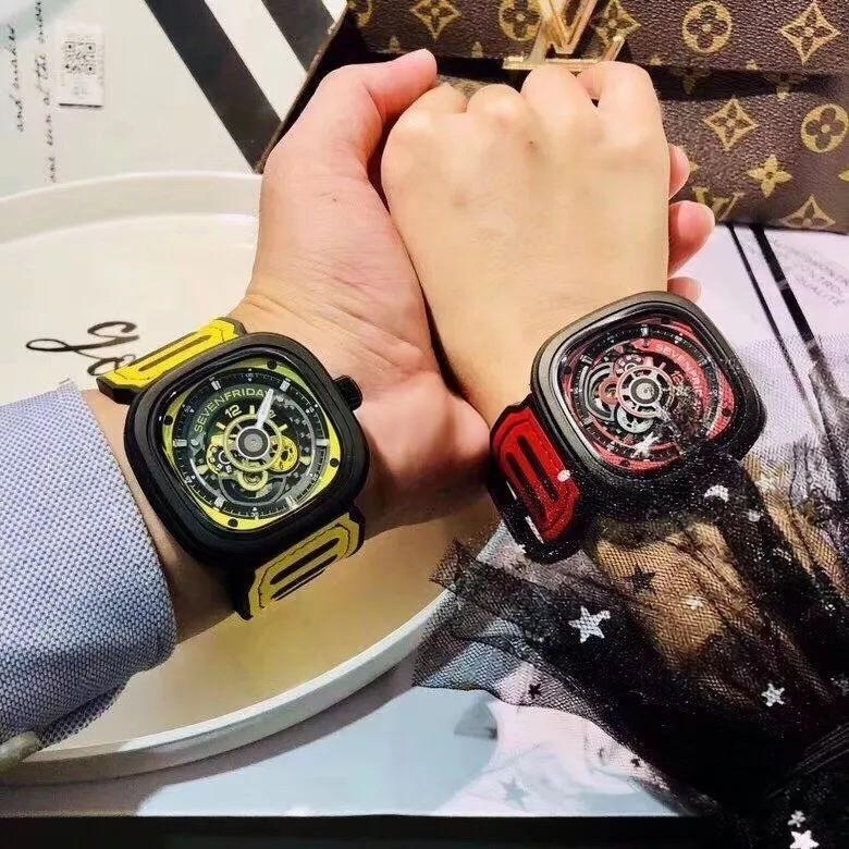SV Factory Sevenfriday P3B/03 Sarı Kadran Replika Saat Gerçek-Replika Karşılaştırması İnceleme — 19. fotoğraf
