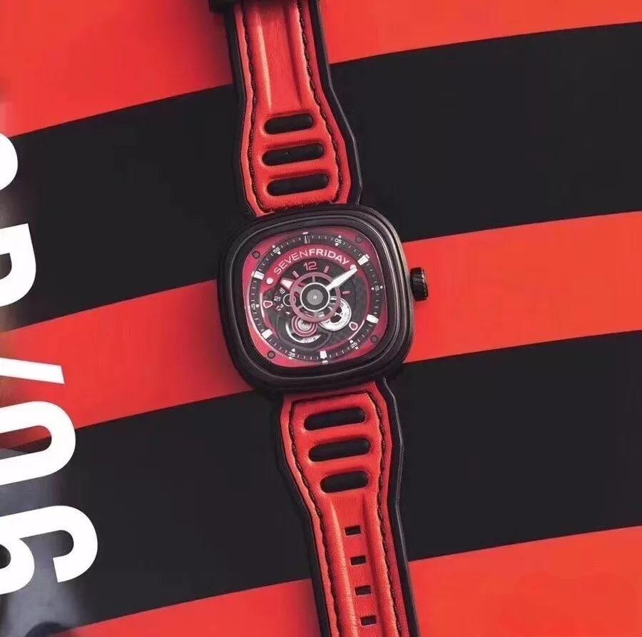 SV Factory SEVENFRIDAY (Seven Friday) P3B/06 Kırmızı Kadran Replika Versiyonun Orijinaliyle Karşılaştırmalı İncelemesi — 12. fotoğraf
