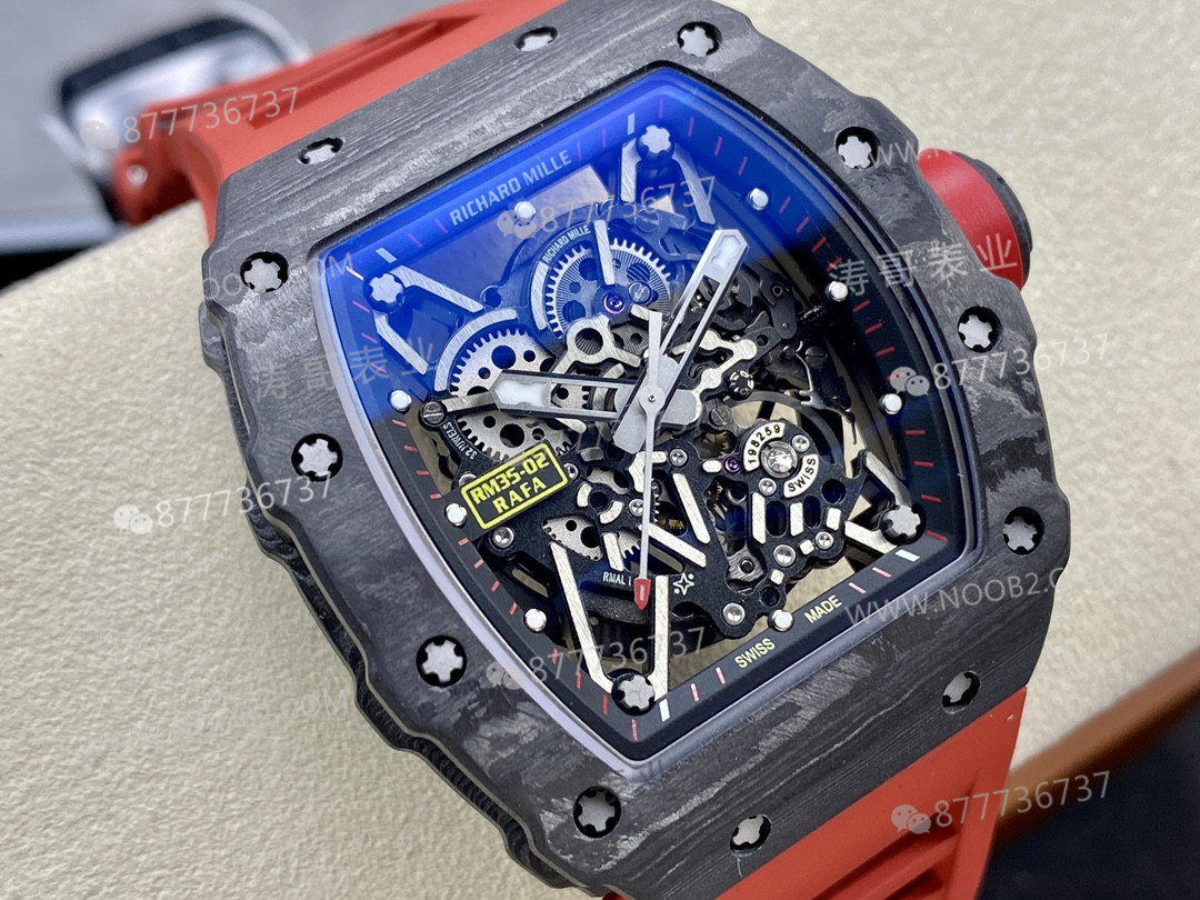 T+ Fabrikası Richard Mille RM35-02: Bu kalite ZF gibi büyük fabrikaları rahatça geçer (balans çarkı hareketli) — 3. fotoğraf
