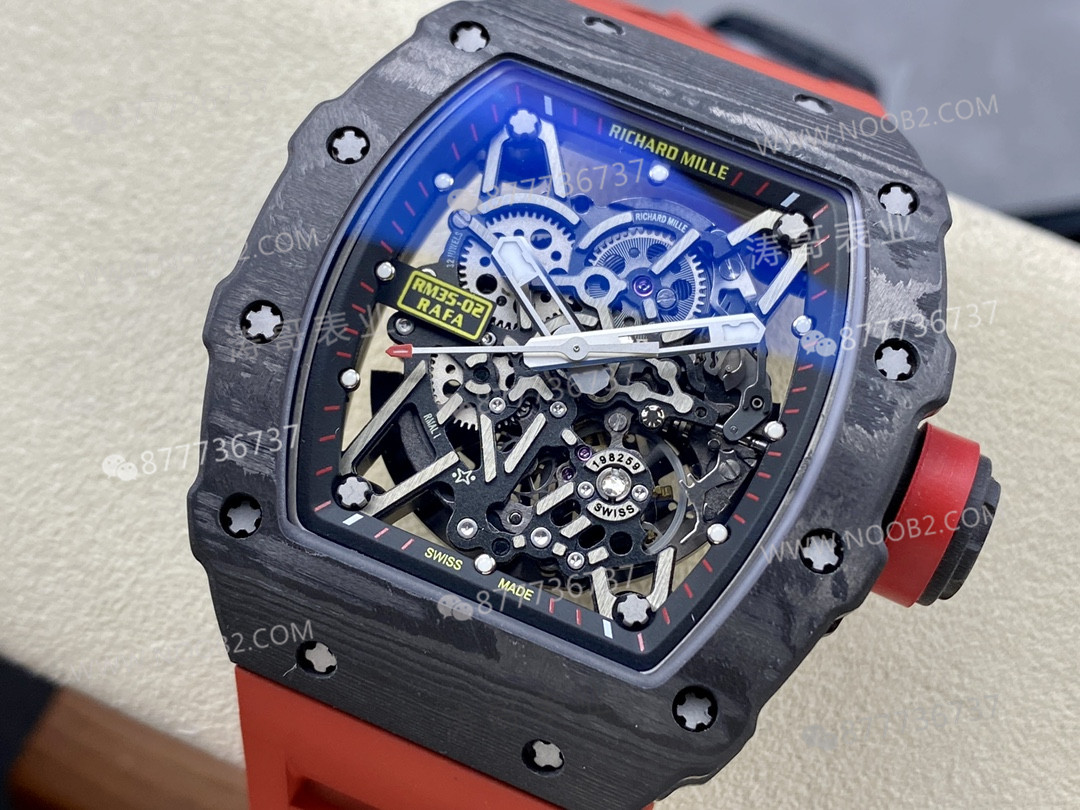 T+ Fabrikası Richard Mille RM35-02: Bu kalite ZF gibi büyük fabrikaları rahatça geçer (balans çarkı hareketli) — 4. fotoğraf
