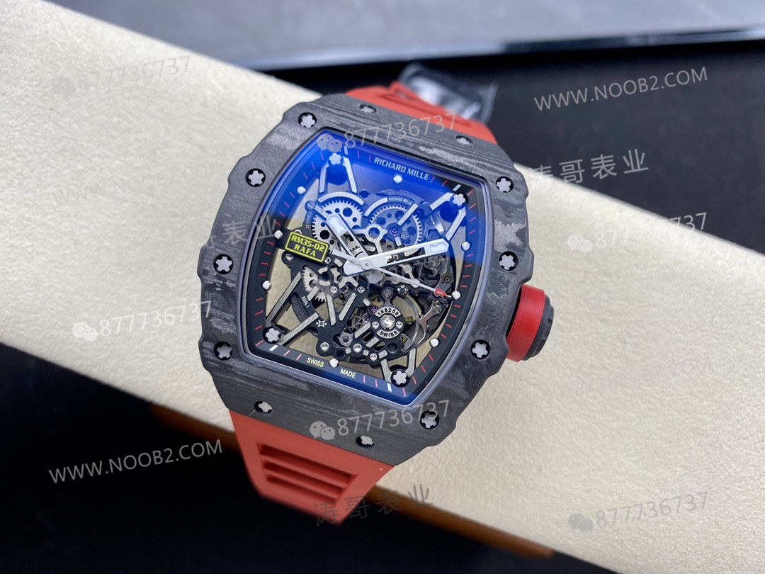 T+ Fabrikası Richard Mille RM35-02: Bu kalite ZF gibi büyük fabrikaları rahatça geçer (balans çarkı hareketli) — 5. fotoğraf