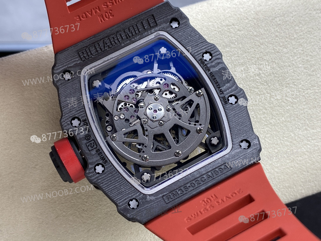T+ Fabrikası Richard Mille RM35-02: Bu kalite ZF gibi büyük fabrikaları rahatça geçer (balans çarkı hareketli) — 8. fotoğraf