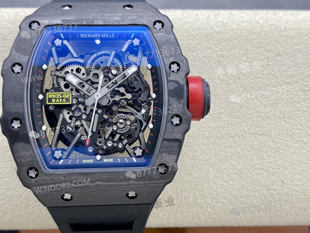 T+ Fabrikası Richard Mille RM35-02: Bu kalite ZF gibi büyük fabrikaları rahatça geçer (balans çarkı hareketli) — 11. fotoğraf
