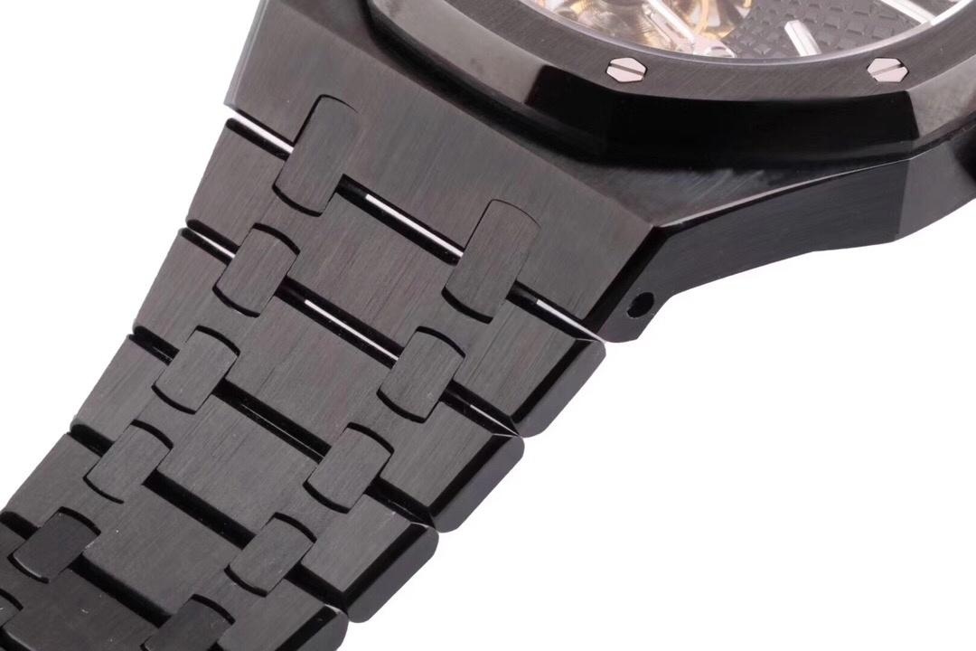 Teknik bölüm: 2019 R8 Factory yeni Audemars Piguet Royal Oak Black Warrior tourbillon ultra ince replika saat almaya değer mi? — 10. fotoğraf
