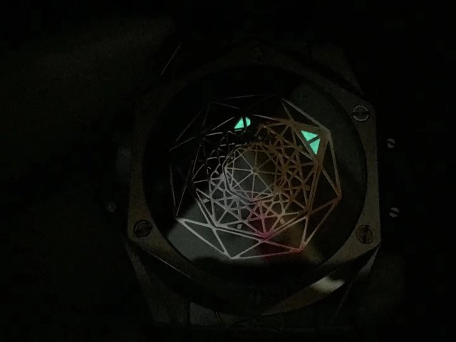 Hublot Sang Bleu Kadran Lume