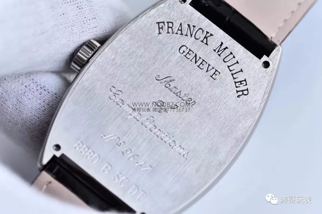 Tonneau kasa kol saati: GF Factory Franck Muller 8880 orijinal karşılaştırmalı inceleme — 6. fotoğraf