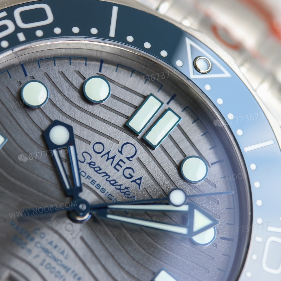 Tüm renk serisinde zam: OR Factory Omega Seamaster 300M mavi-gri kadran — 5. fotoğraf