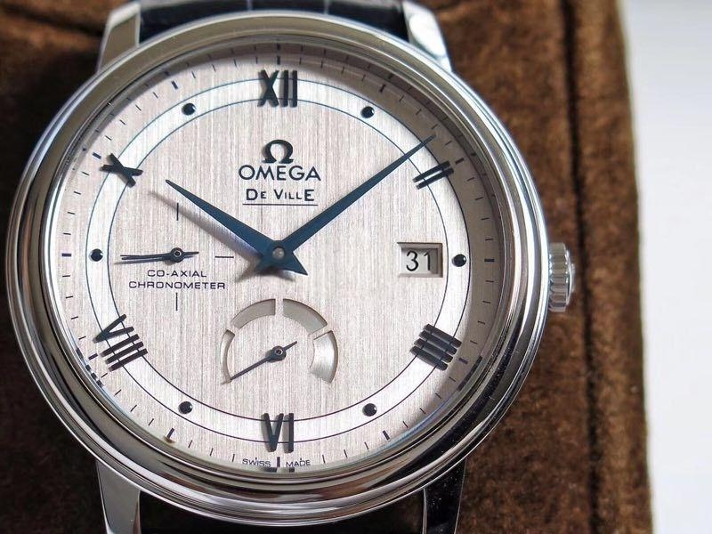 TW Factory Omega De Ville gerçek güç göstergeli 424 replika saat ne seviyede? Kalitesi nasıl? — 5. fotoğraf