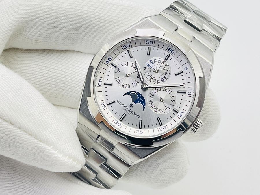 TWS Factory Vacheron Constantin Overseas serisi 4300V/120G-B102 sonsuz takvimli çok fonksiyonlu kol saati incelemesi — 1. fotoğraf