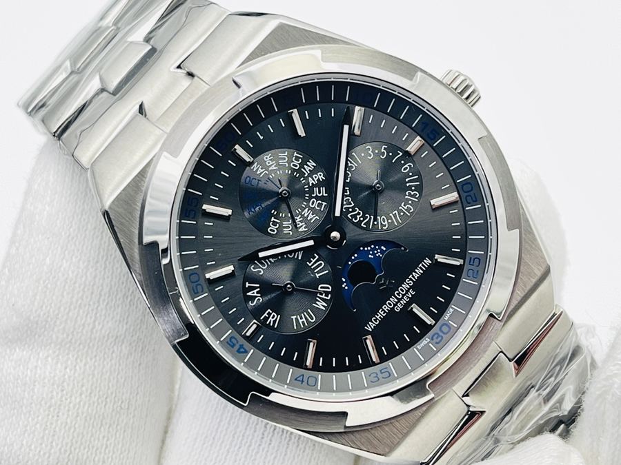 TWS Factory Vacheron Constantin Overseas serisi 4300V/120G-B102 sonsuz takvimli çok fonksiyonlu kol saati incelemesi — 9. fotoğraf