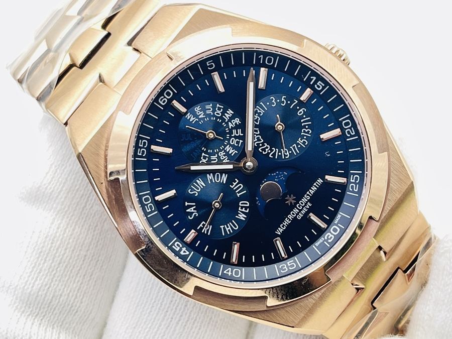 TWS Factory Vacheron Constantin Overseas serisi 4300V/120G-B102 sonsuz takvimli çok fonksiyonlu kol saati incelemesi — 30. fotoğraf